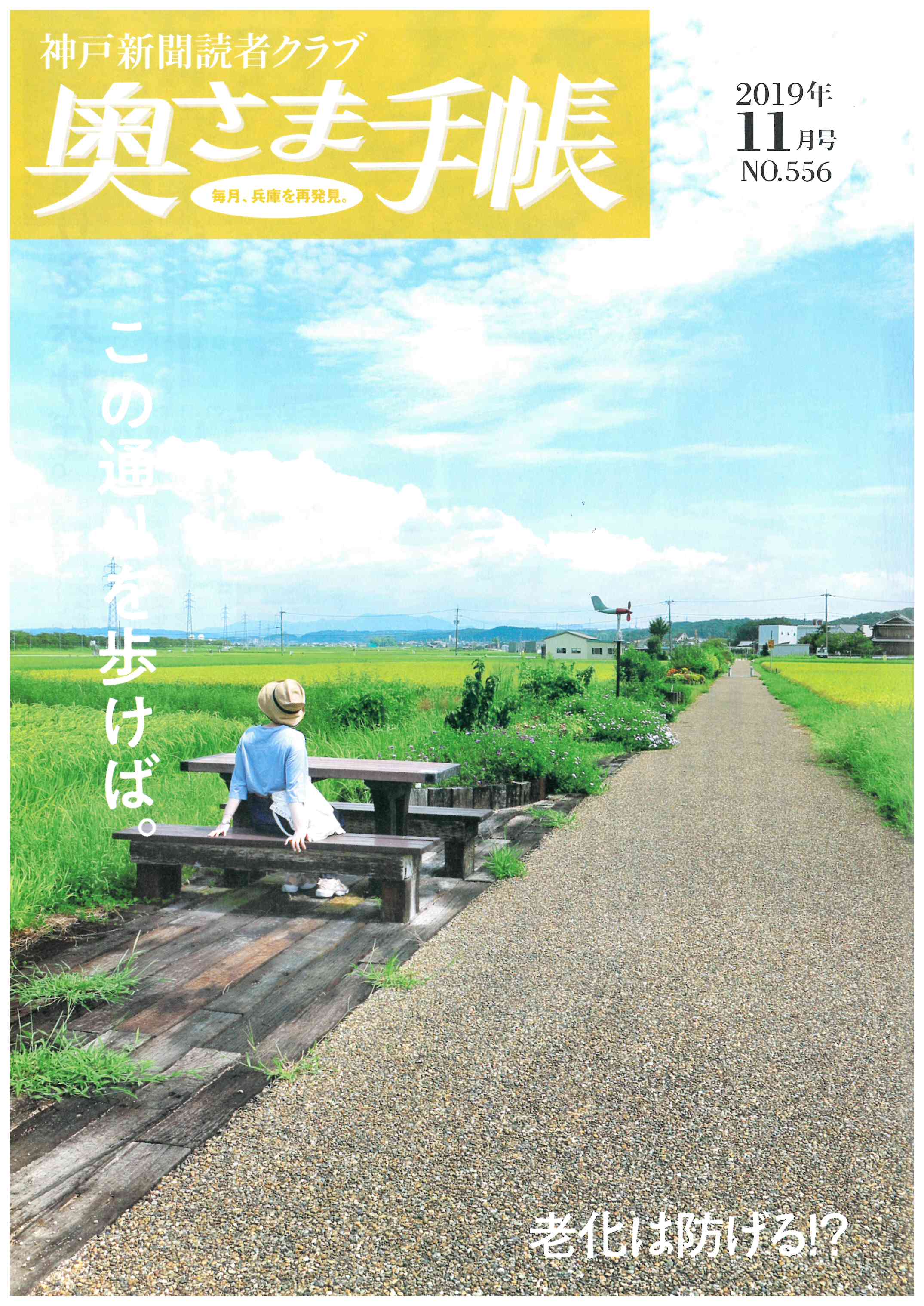 神戸新聞 奥さま手帳 11月号 に、別所ゆめ街道が掲載されました！